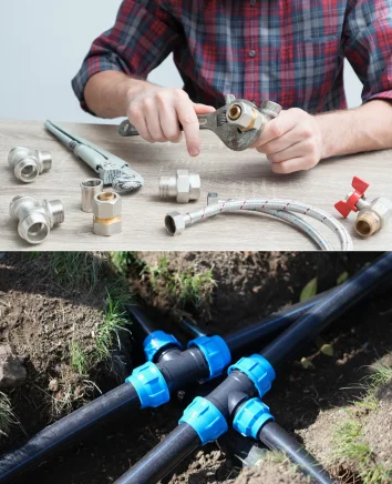 pipe fitting installation